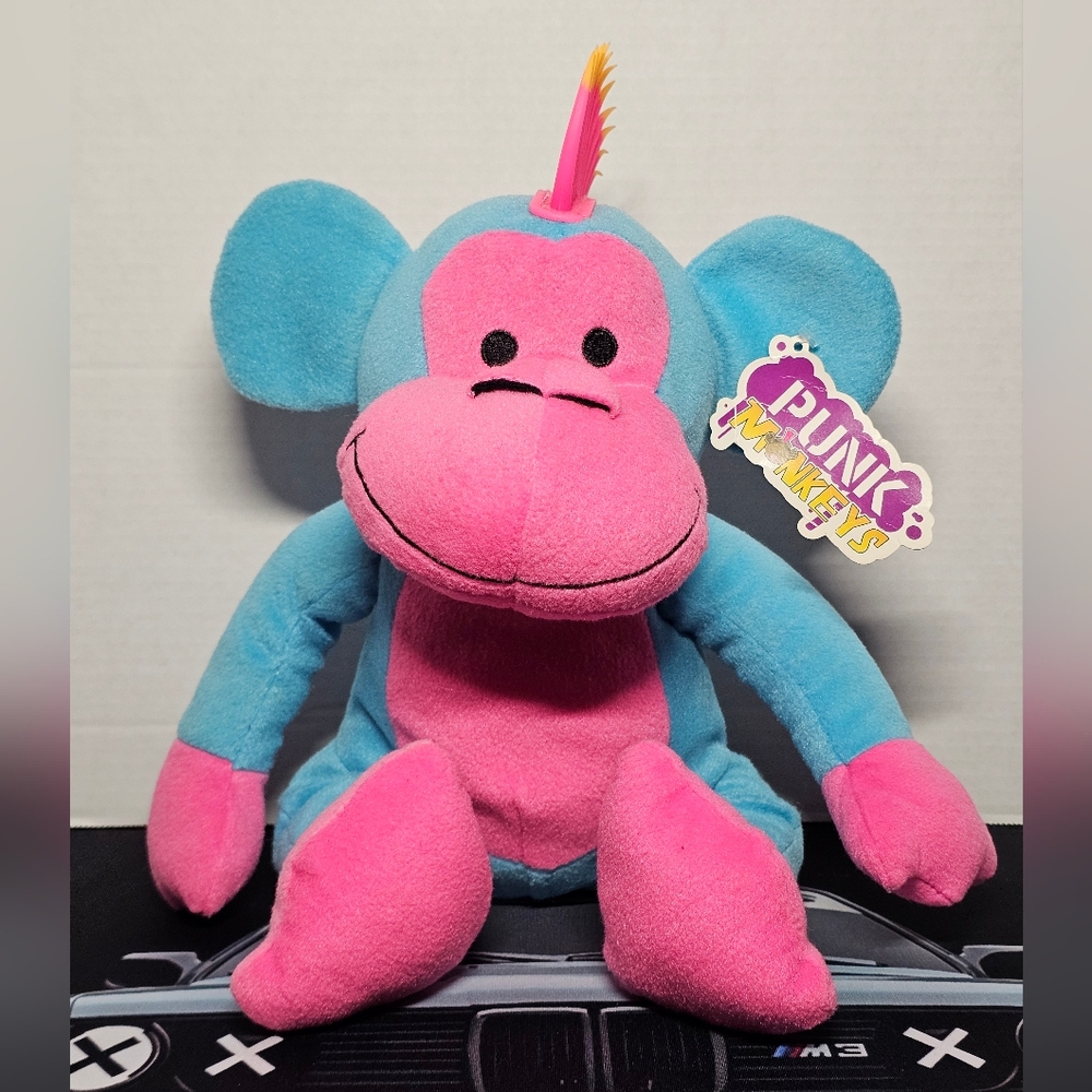 Punk Monkey Plush Toy 2014